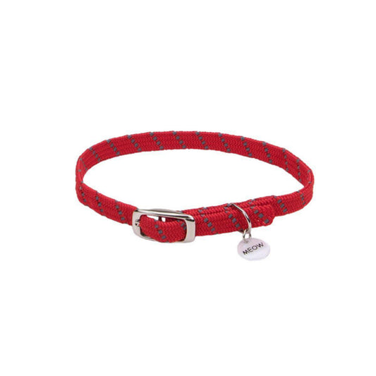 Coastal 3/8" Cat Safety Collar Red 10"