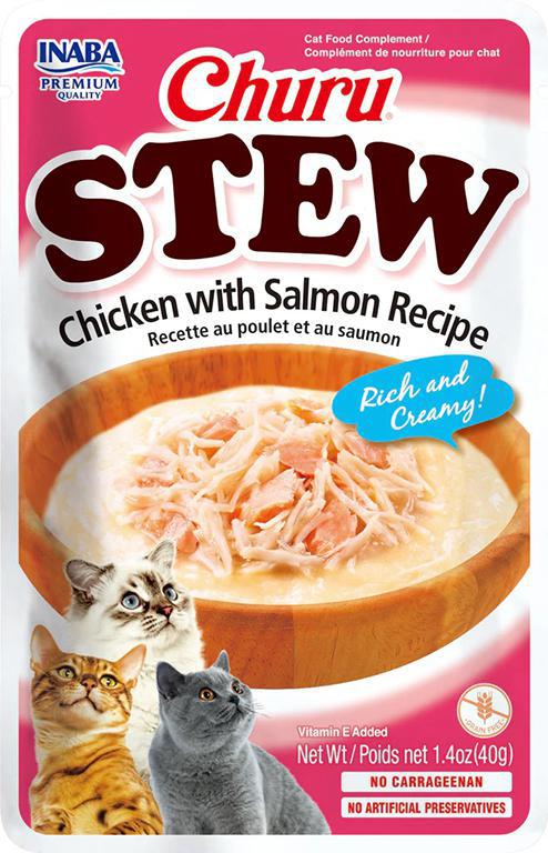 Inaba Stew Chicken & Salmon 1.4oz