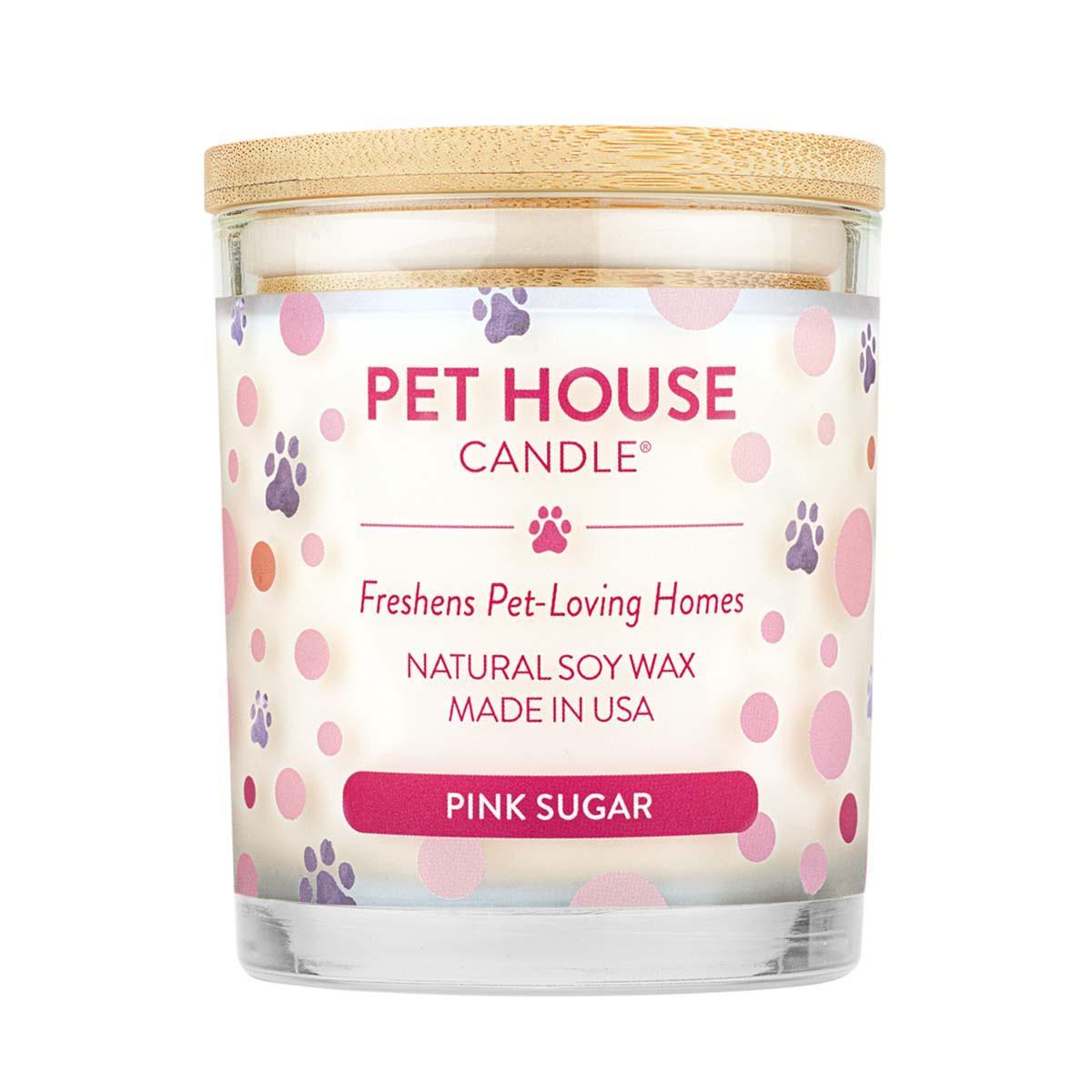 Pet House Pink Sugar Candle