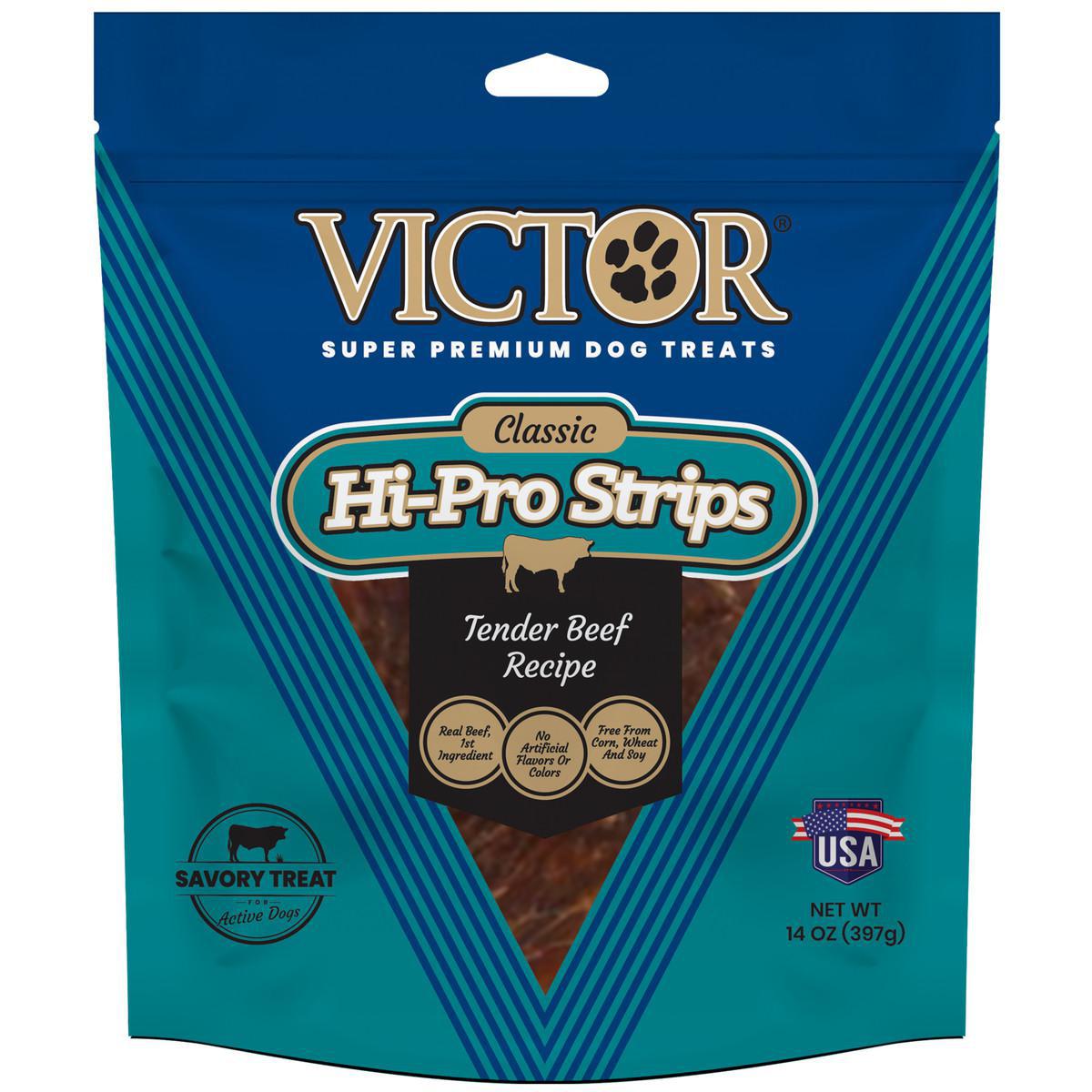 Victor Hi-Pro Strips Beef 14z