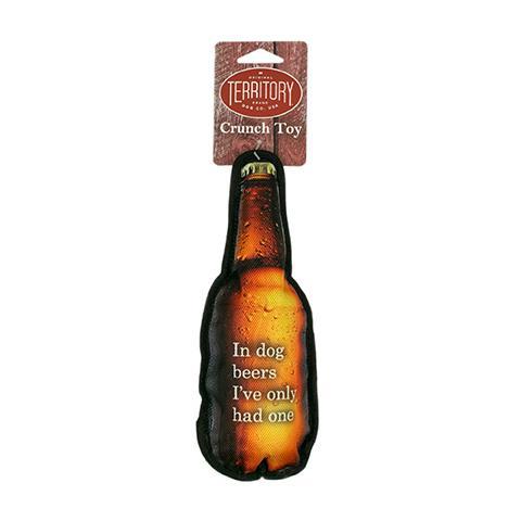 Territory Beer Bottle Crunch Toy 11"