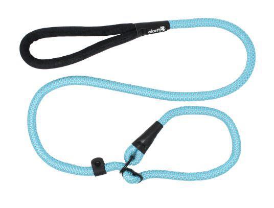 Alcott Slip Rope Leash Blue MD