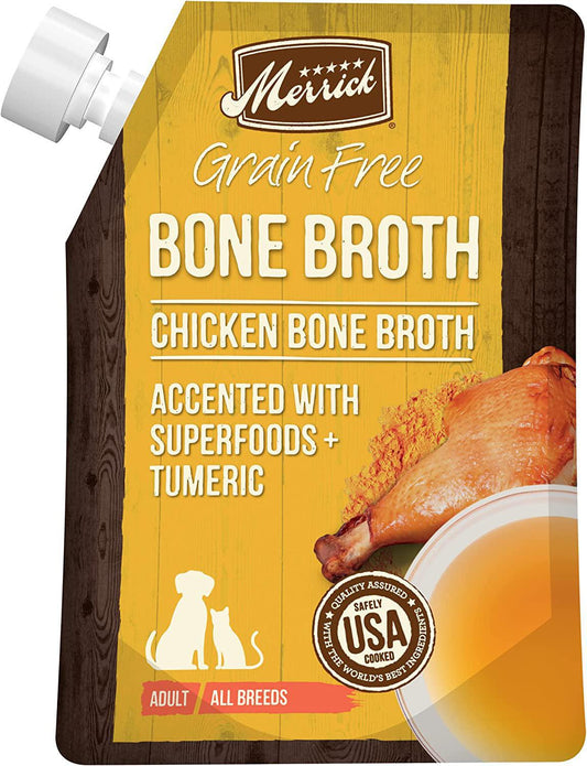 Merrick Chicken Bone Broth 16z