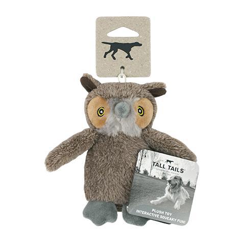 Tall Tails Owl w/ Squeaker 5"