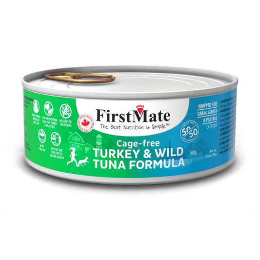 FirstMate 50/50 Cat Turkey & Tuna 5.5z