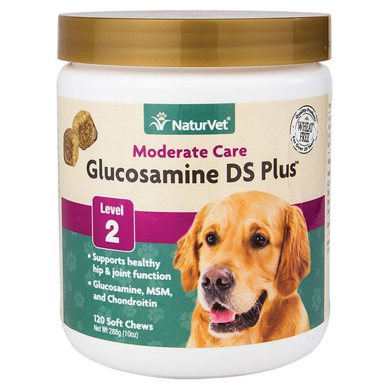 NaturVet Glucosamine DS Level 2 120ct