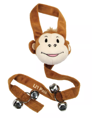 Li'l Pals Monkey Potty Train Bells