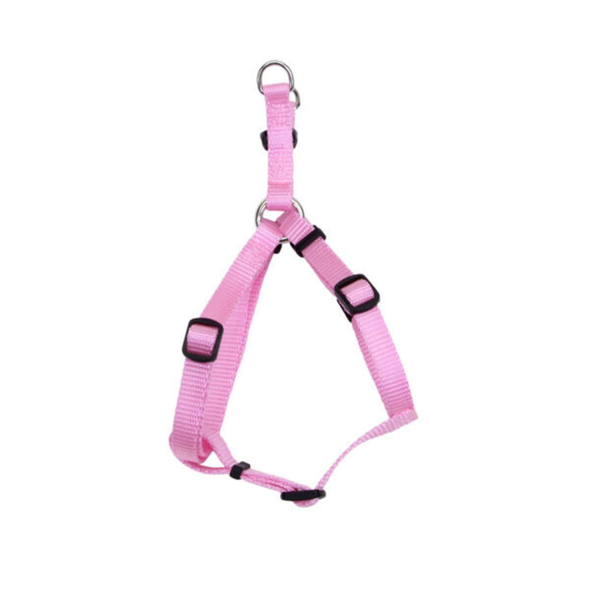 Coastal 3/4" Adj. Harness Pink 24"-30"