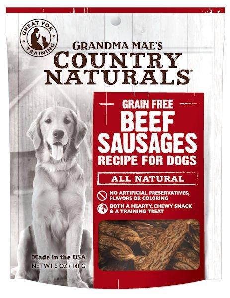 Grandma Mae's Beef Sausages 5z
