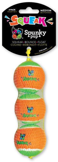 Spunky Tennis Balls MD 3pk