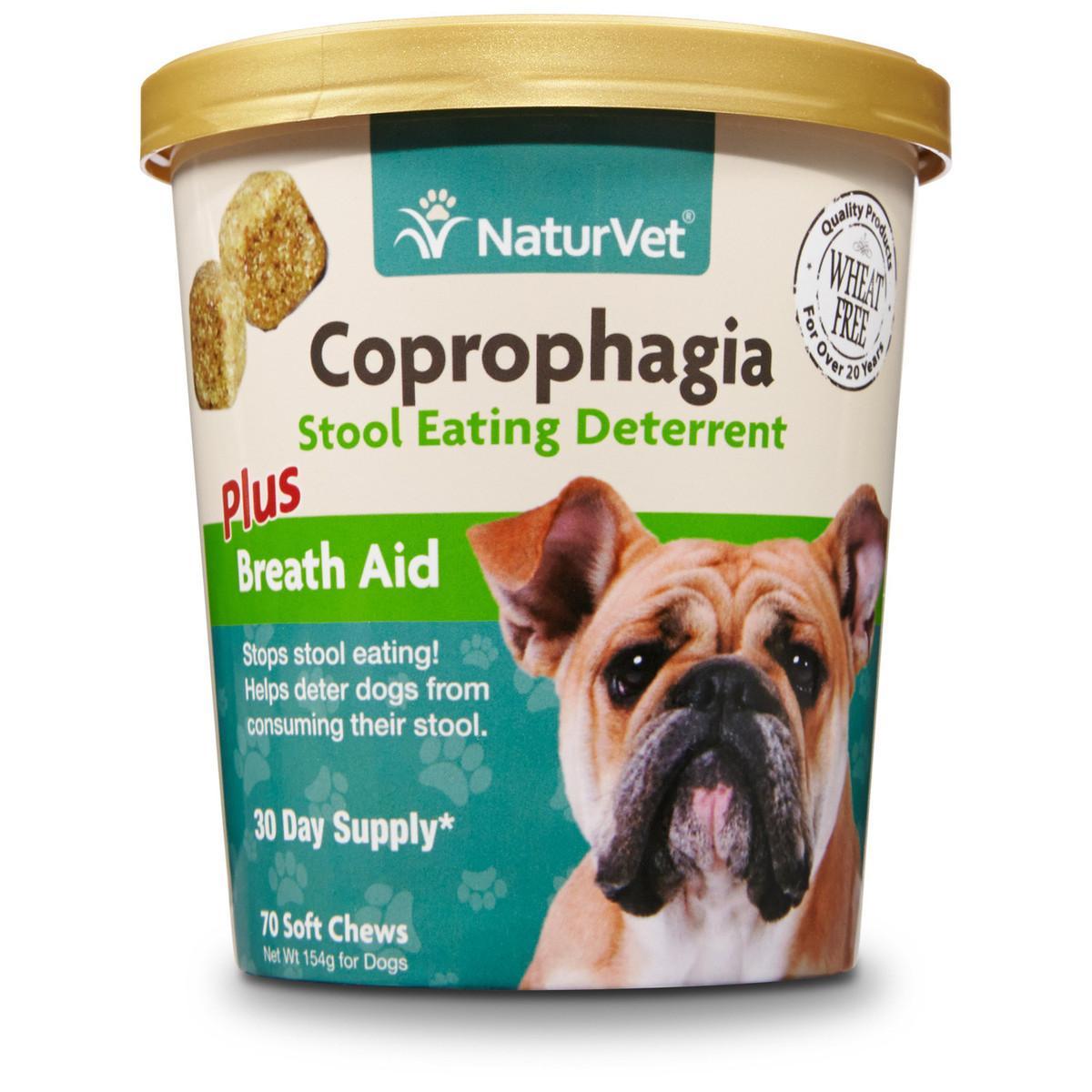 NaturVet Coprophagia +Breath Aid 70ct