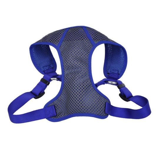 Coastal 5/8" Soft Harness Gray/Blue 19"-23"