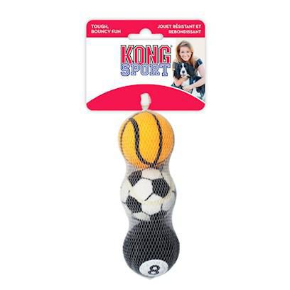 Kong Sports Balls Assorted MD 3pk