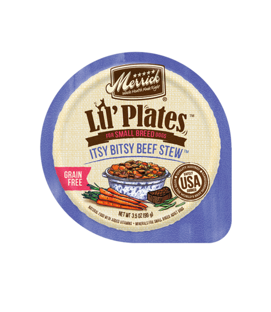 Lil' Plates Itsy Bitsy Beef 3.5z