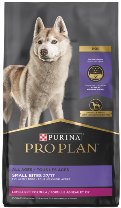 Pro Plan Small Bites Lamb & Rice 37.5#