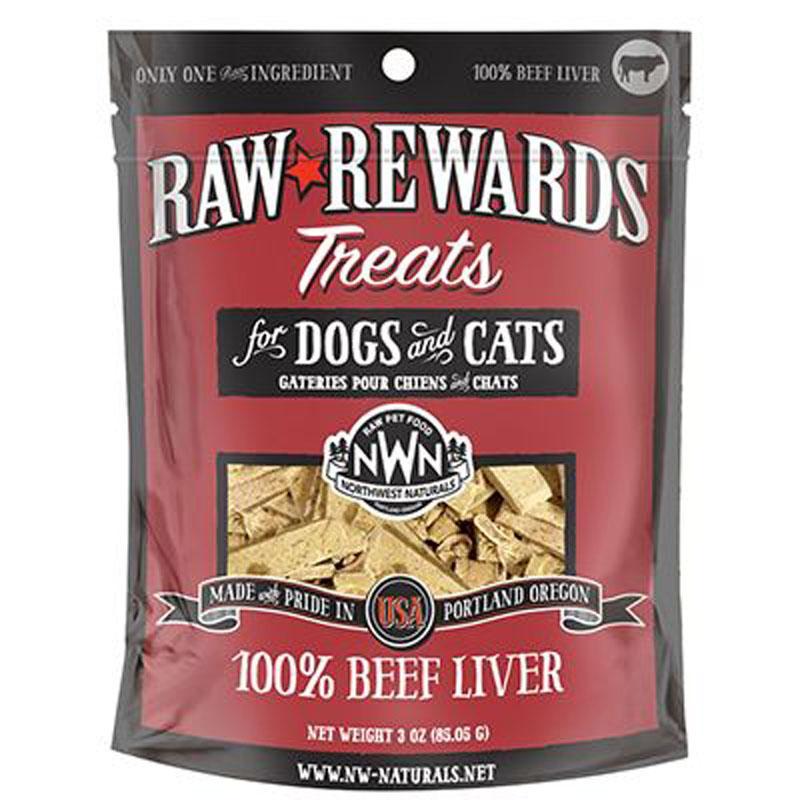 Raw Rewards Beef Liver 3oz