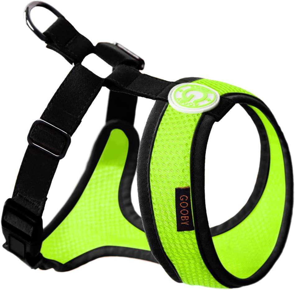 Gooby Freedom Harness XSM Lime Green