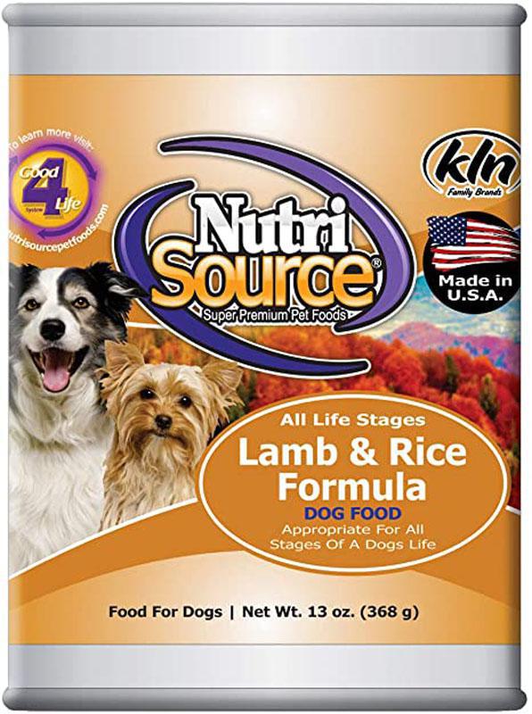 Nutri Source Lamb & Rice 13z