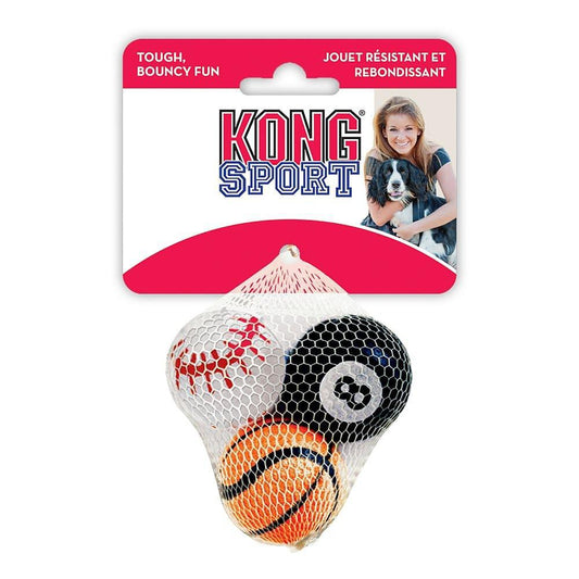 Kong Sports Balls Assorted SM 3pk