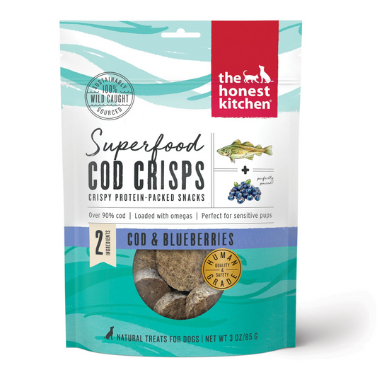 THK Cod Crisps Cod & Blueberry 3z