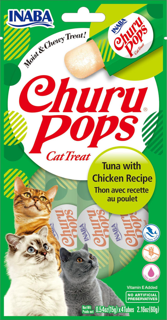 Inaba Pops Tuna w/Chicken 2.16oz