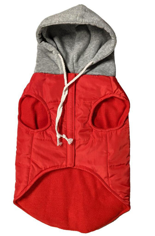 Cosmo Reversible Vest w/ Hood Red XSM