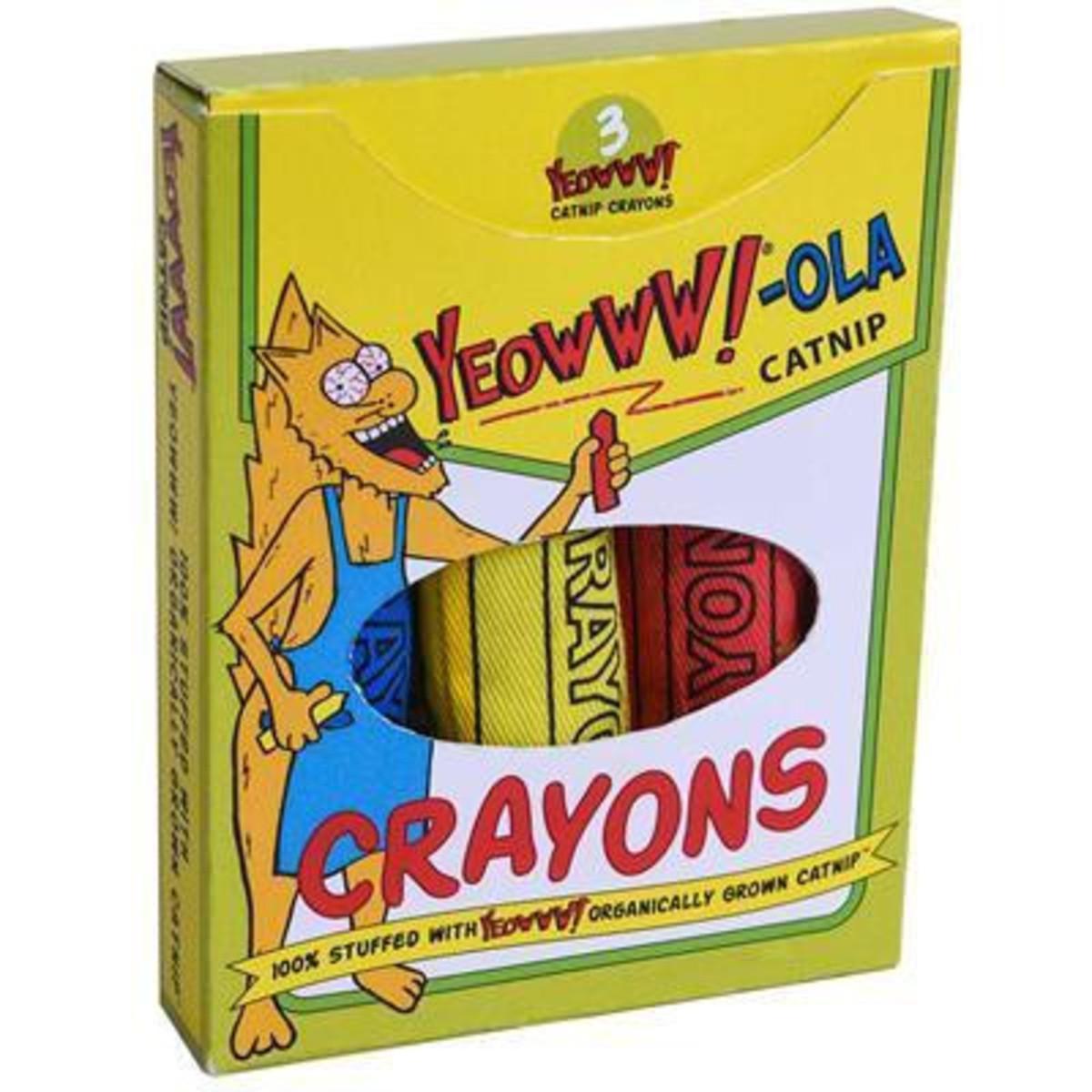 Yeowww! Crayons 3pk