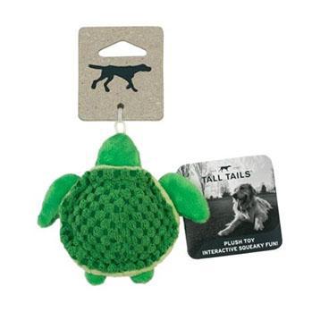 Tall Tails Baby Turtle w/ Squeaker 4"