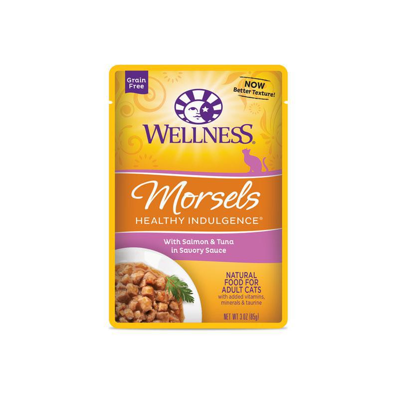 Wellness Morsels Salmon & Tuna 3z